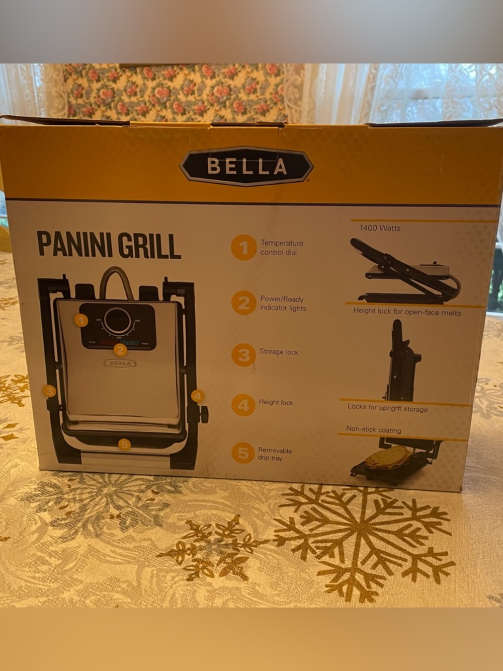 Bella Panini Grill- New